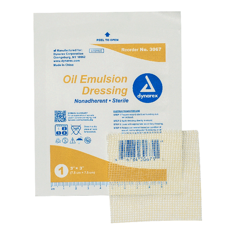 dynarex oil emulsion dressings