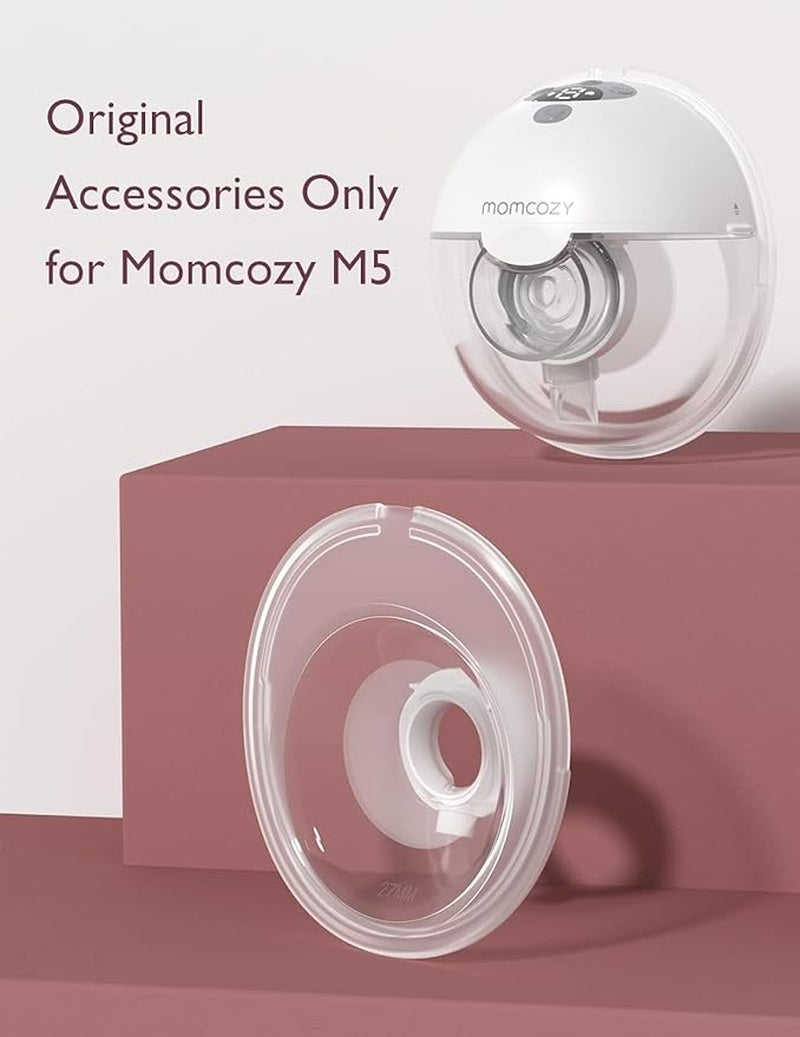 momcozy flange for m5 wearable breast pump 27 millimeter momcozy flange mk1261813ea