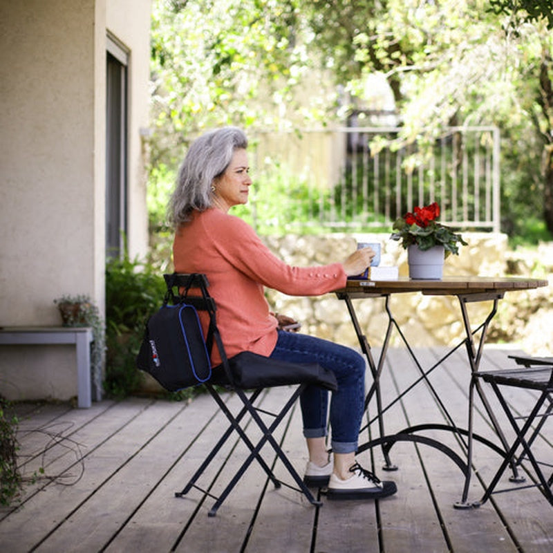 sit n stand compact portable lift chair