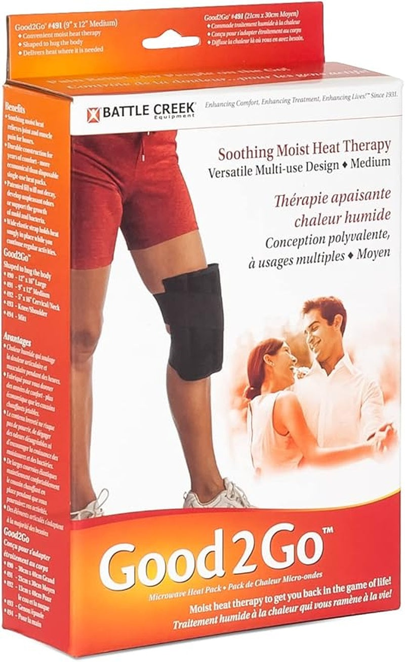 good 2 gotm moist heat pad medium 9 x 12