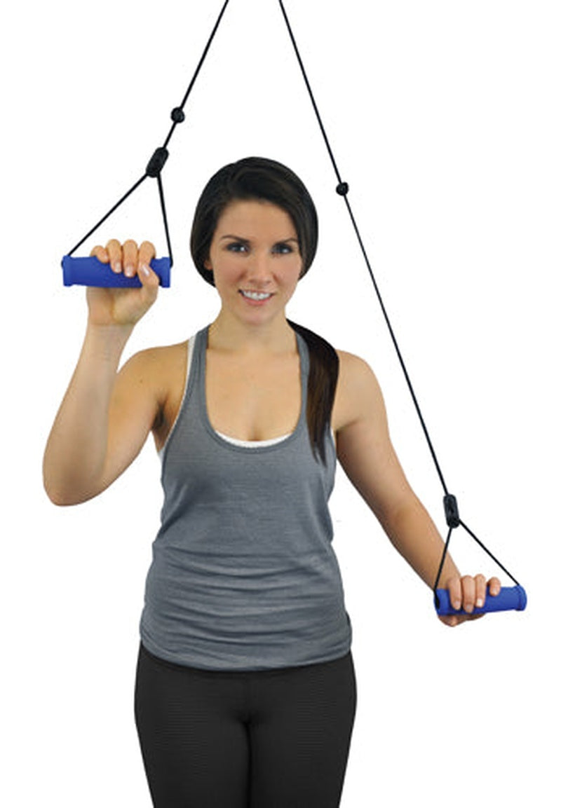 Overdoor Shoulder Pulley With Straps Blue Jay Brand