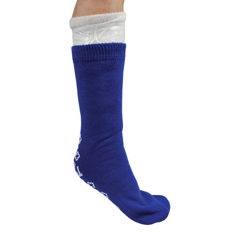 Sock It To Me Non-slip Cast Sock Blue Jay Brand