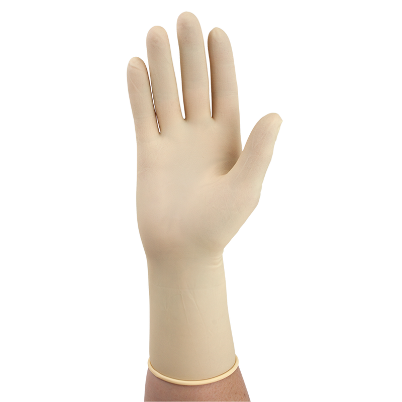 dynarex sterile latex surgical gloves powder free 50pairs 4cs