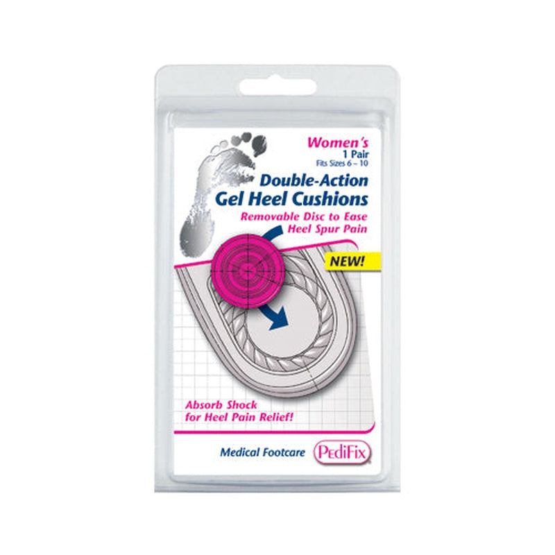 Double-action Gel Heel Cushion Ladies (pair)