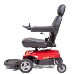 Alante Sport power chair electric wheelchair, side view
