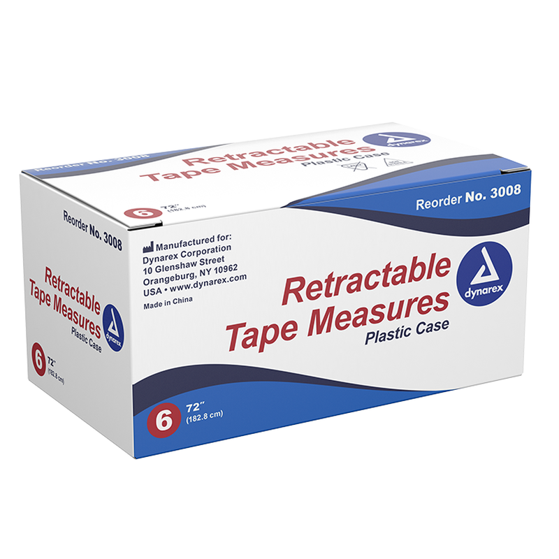 dynarex retractable tape measure