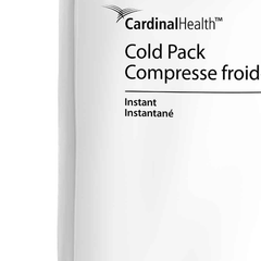 instant cold pack cardinal health non sweat general purpose medium 6 x 6 1 2 inch plastic ammonium nitrate water disposable packaging type case