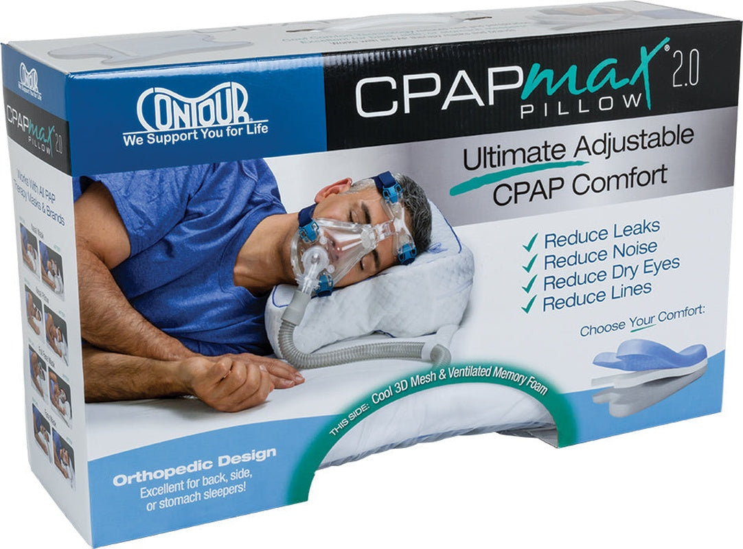contour cpap pillow with velour cover copy