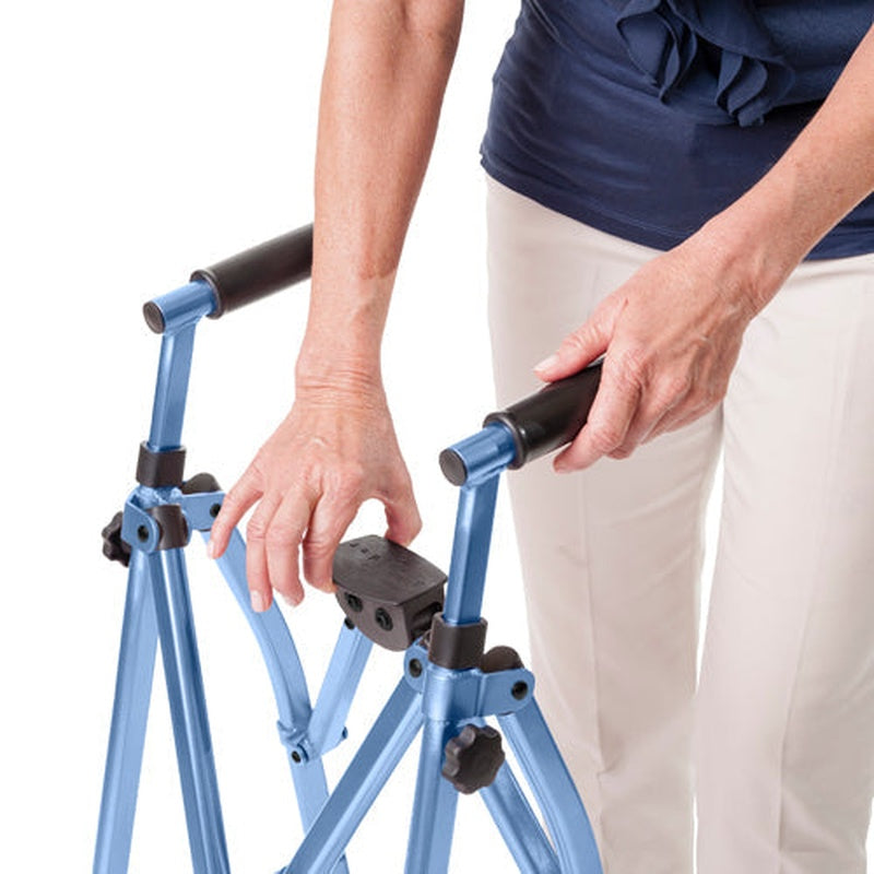 Ez Fold n go Walker Cobalt Blue All Care Store