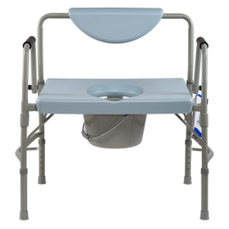 bariatric drop arm commode