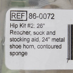 fablife hip kit with 26 inch reacher and 24 inch metal shoehorn fablife standard adl hip knee equipment kit mk864616ea