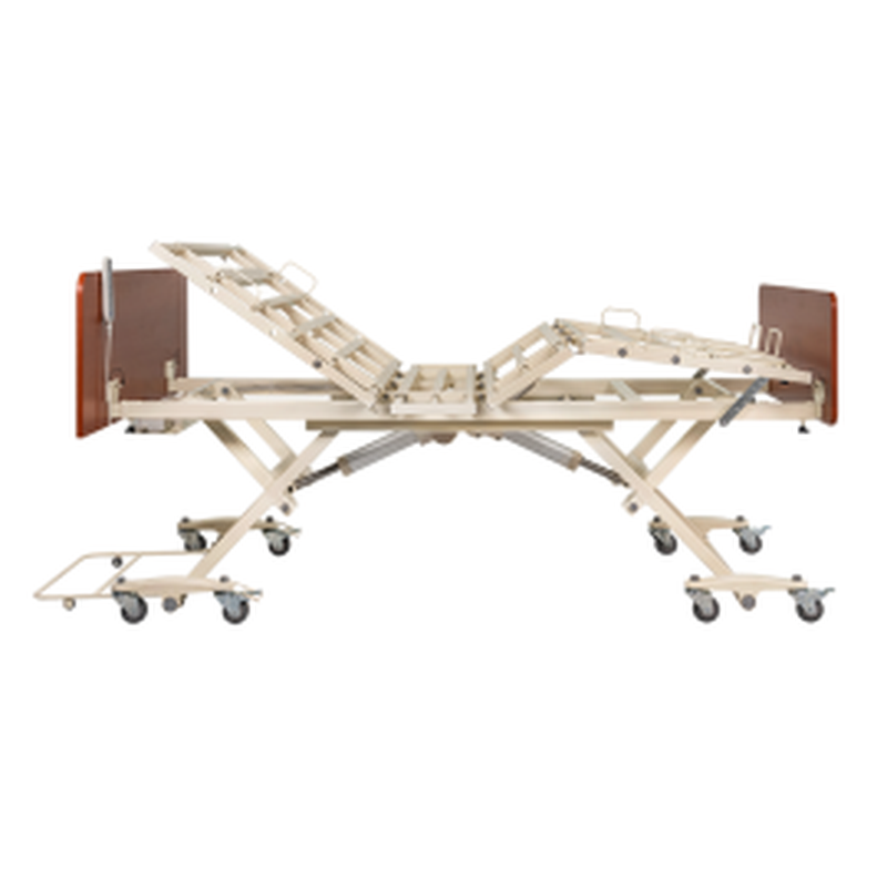 db600 bariatric hd ltc bed w head and foot boards