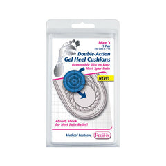 double action gel heel cushion mens pair