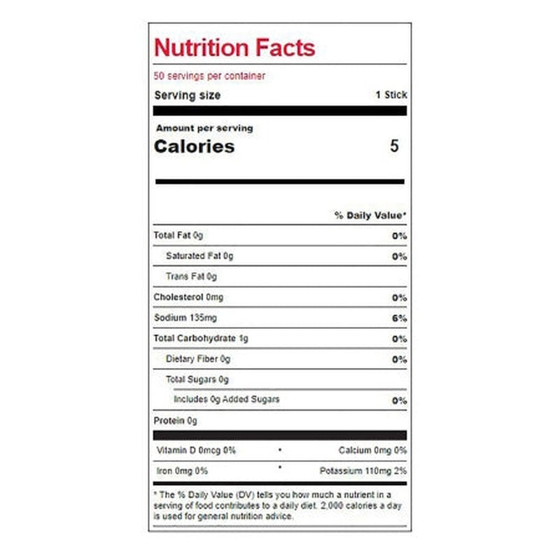 Sqwincher Zero Quik Stik Oral Electrolyte Powder – Fruit Punch, Sugar-Free 0.11 oz Packets, 20 oz Yield, FSA Eligible (Case of 500 — 10 Packs of 50)