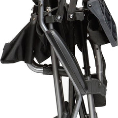 Drive Medical Travelite Wheelchair with flip up desk arms ,8" solid tires Wheels ,250 lbs Weight Capacity ,TC005