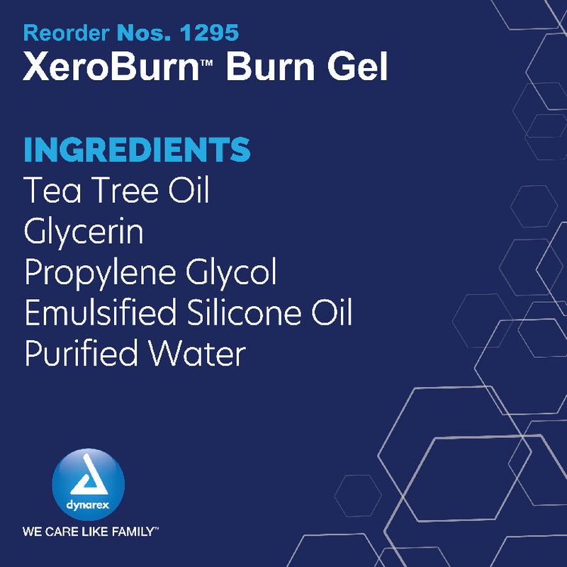 dynarex dynasafety xeroburn™ burn dressing