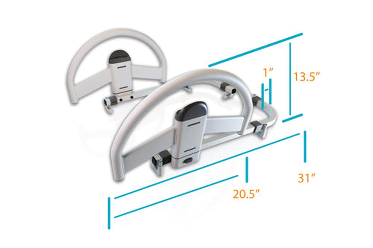 Ez Click Ltc Bed Handle Case/2 Pr