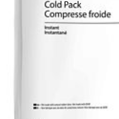 instant cold pack cardinal health general purpose medium 6 x 6 1 2 inch plastic ammonium nitrate water disposable packaging type case