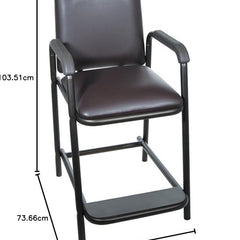 hip chair deluxe dark brown