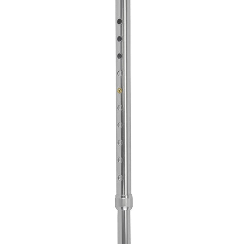 Cane Soft Foam Offset Handle Blue Jay Silver With Strap All Care Store