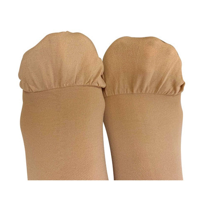 Firm Surg Wgt Stkngs 2x Beige 20-30mmhg Below Knee Clsd Toe