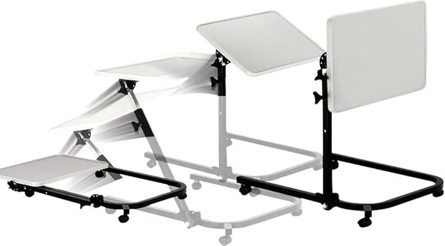 overbed table pivot and tilt multi position