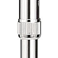 Aluminum Cane Silver Standard Handle Adjustable