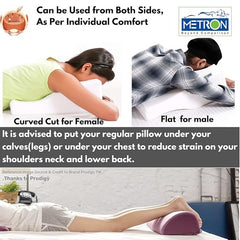 face down pillow 17 x 14 x 6 2 5