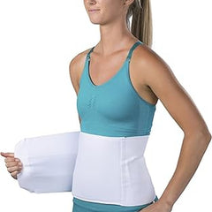 Abdominal Binder ProCare Premium One Size Fits Most Hook and Loop Closure 30 to 45 Inch Waist Circumference 9 Inch Height Adult, Packaging Type- Each