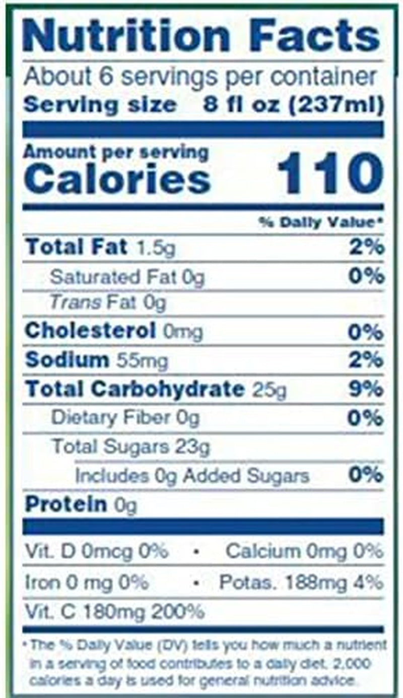 dysphagia apple beverage