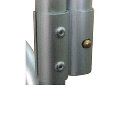 aluminum shower chair commode with casters knockdown