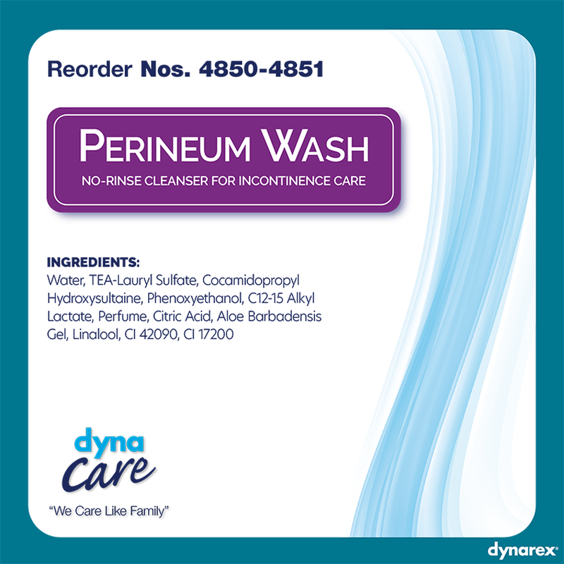 dynarex dynacare perineum wash