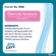 dynarex denture adhesive