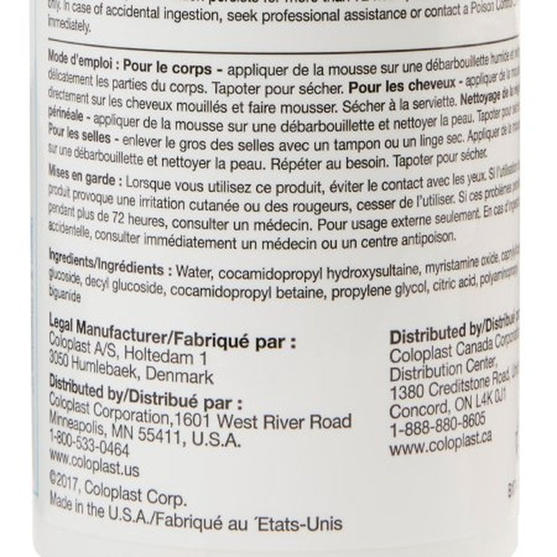 Rinse-Free Shampoo and Body Wash Bedside-Care 8.1 oz. Pump Bottle Unscented, Packaging Type- Case
