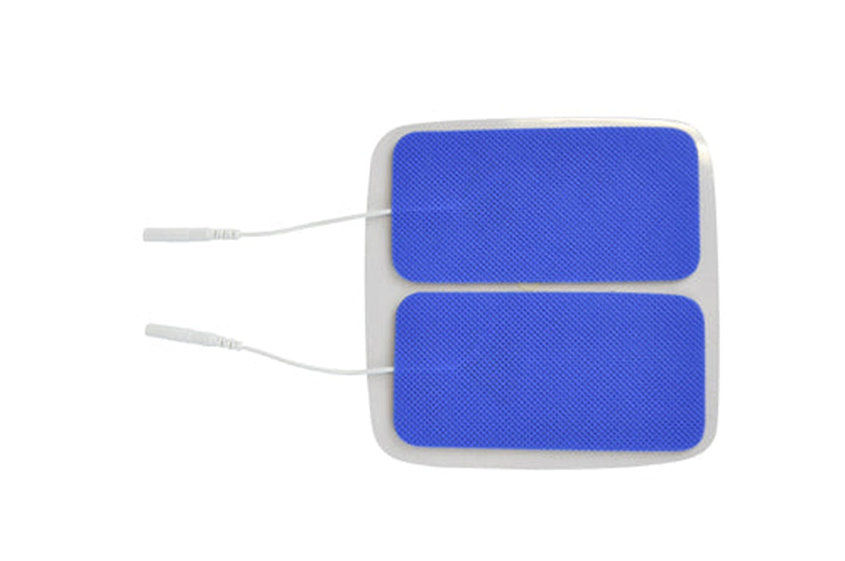 Reusable Electrodes Pack/4 2 X4 Rectangle Blue Jay Brand