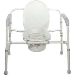 bariatric folding commode 650 lb capacity 1