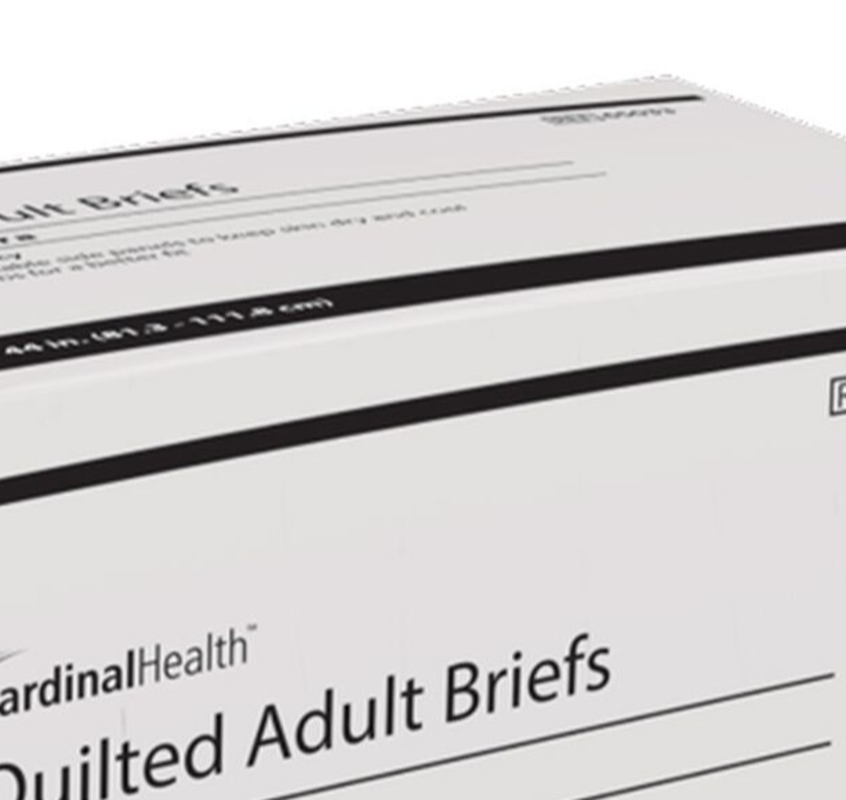 unisex adult incontinence brief wings basic medium disposable moderate absorbency packaging type case