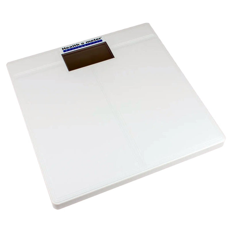 Floor Scale Health O Meter LCD Display 397 lbs. / 180 kg Capacity White Battery Operated,Packaging Type- Each