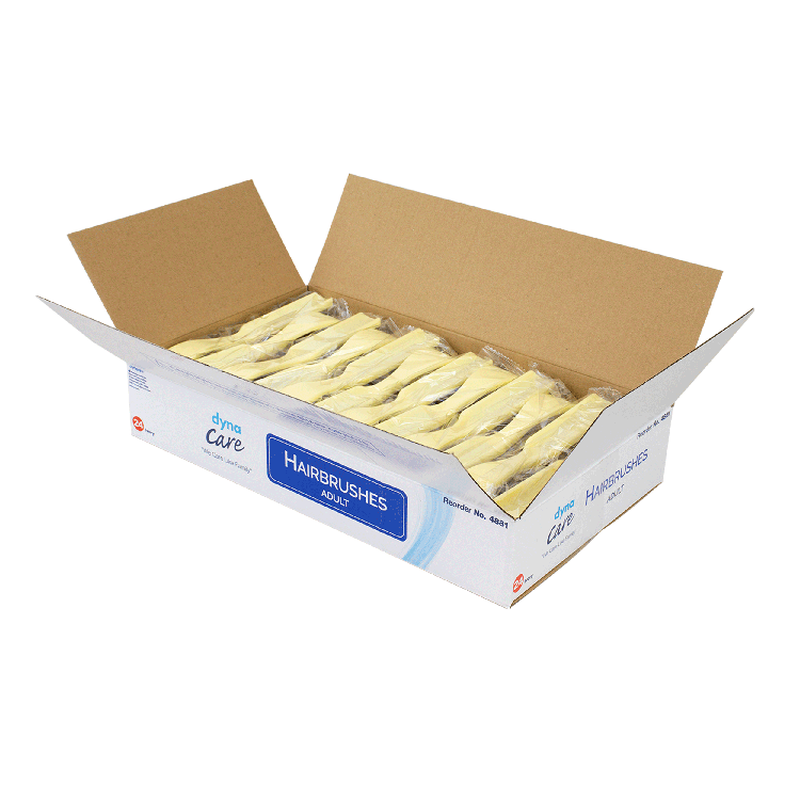 dynarex adult hairbrushes