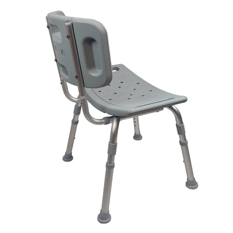 Bathroom Perfect Shower Chair With Back By Blue Jay Each All Care Store