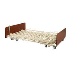 db600 bariatric hd ltc bed w composite rail