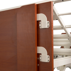 bariatric hd headboard footboard for db600 cherry