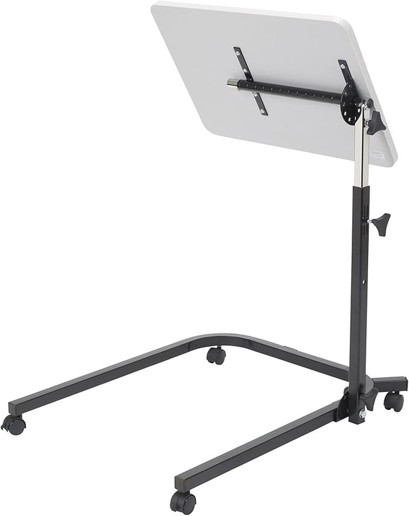 overbed table pivot and tilt multi position