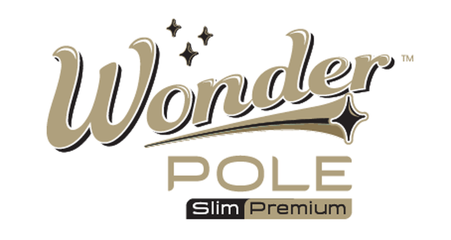 Wonder Pole Slim Premium - Adjustable, Space-Saving Tension Rod for Versatile Home Use, Ideal for Curtains, Shower Curtains, and Room Dividers. Easy Installation!