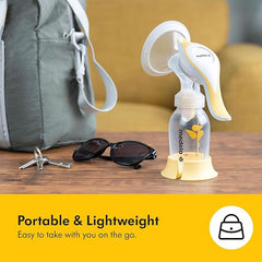 manual breast pump kit harmony packaging type case