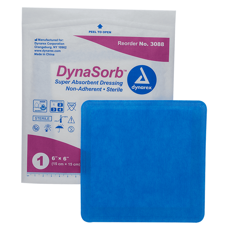 dynarex dynasorb super absorbent dressings