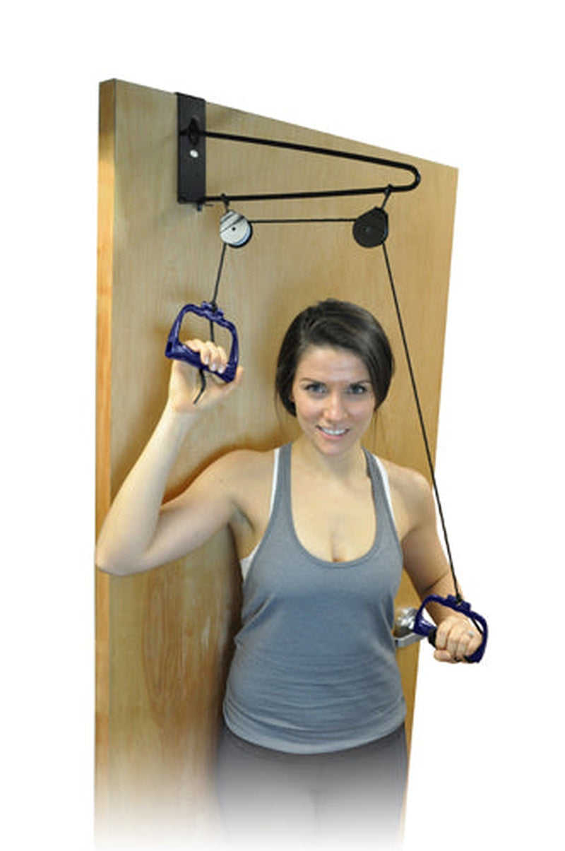 Overdoor Shoulder Pulley Exer Kit Blue Jay Brand