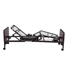 dynarex full electric homecare bed w full rail no rail half rail