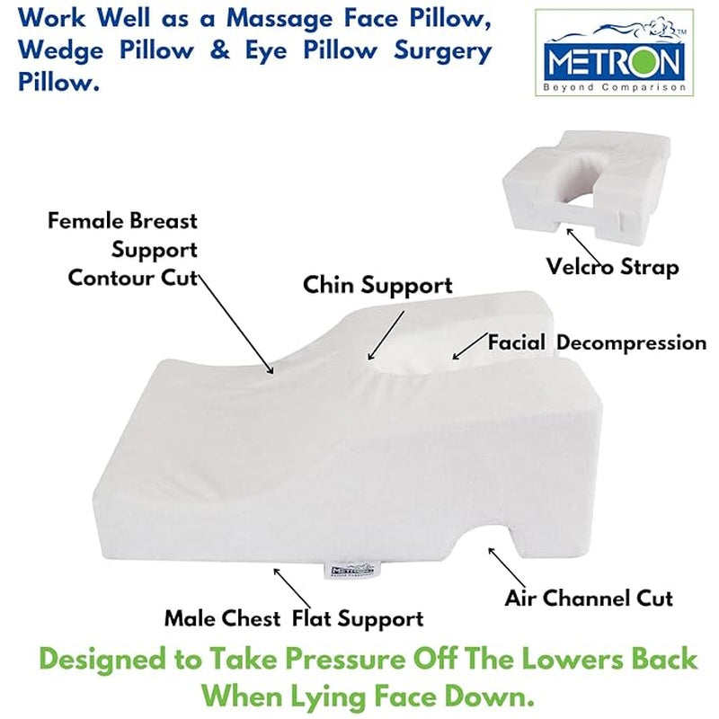 face down pillow 17 x 14 x 6 2 5