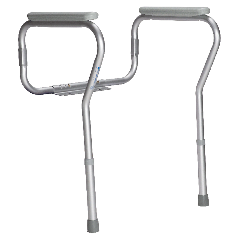 Toilet safety rail packaging box